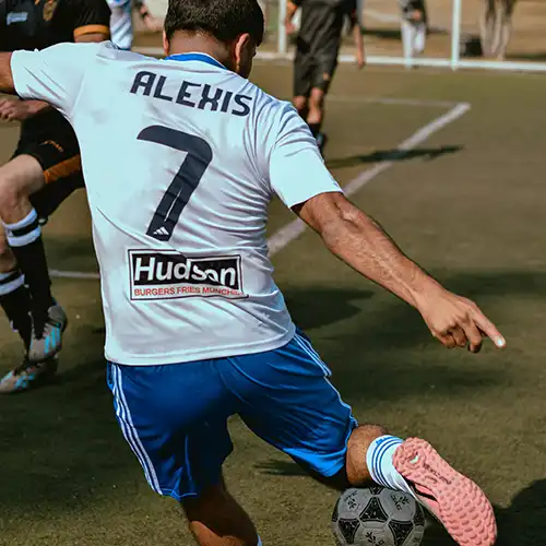 Numeros y letras personalizadas para equipos de fútbol