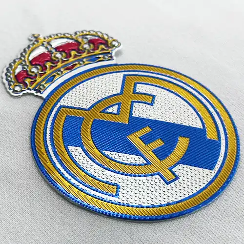Transfers personalizados escudos tpu embroidered patches Transfers textiles futbol Transfer con effetto riflettente tpu transfer